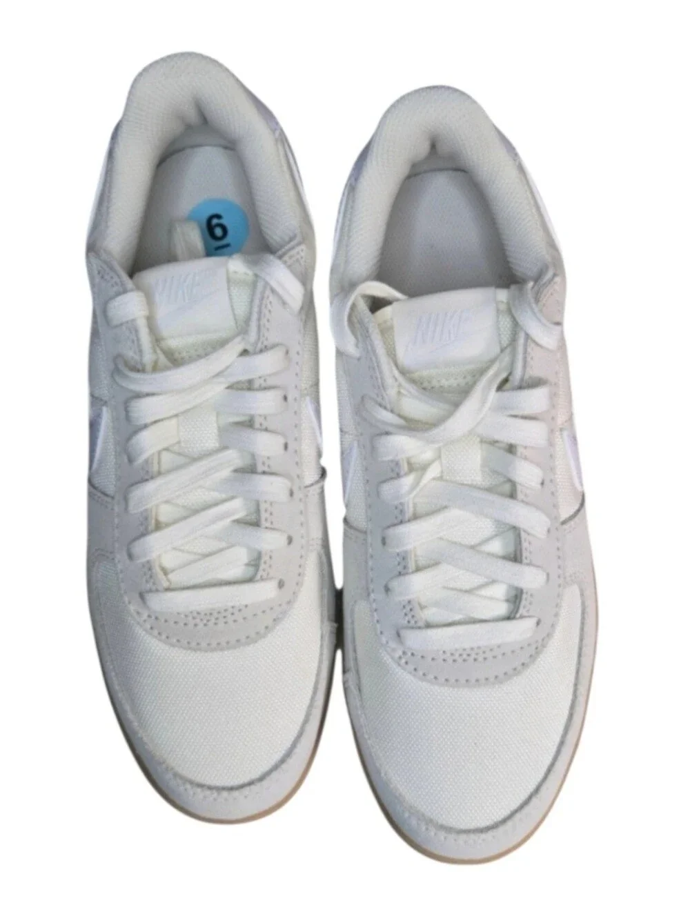 Nike Field General Sneakers in Pale Ivory, White and Gum, Size 6Y Big Kids NEW!